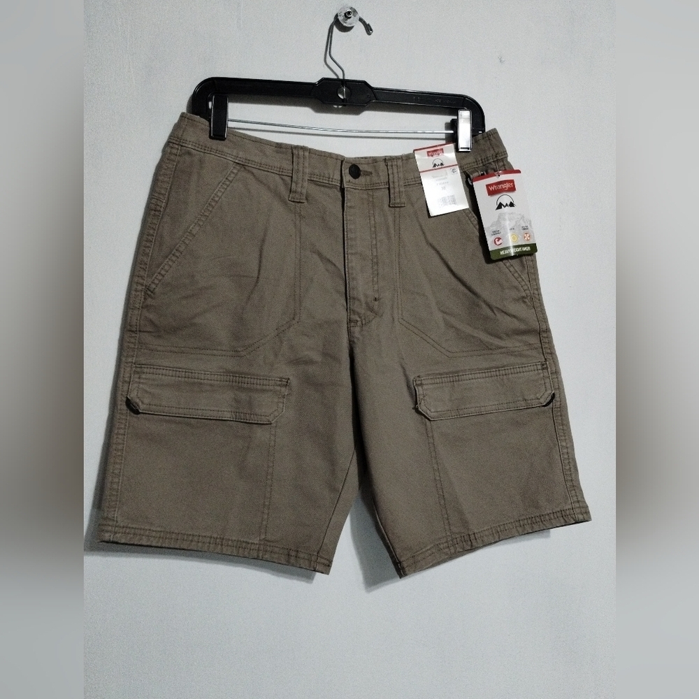 Wrangler Men's Cargo Shorts - Olive Brown